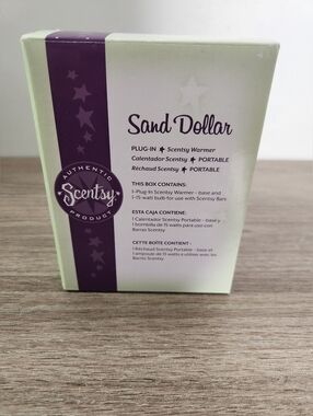 Scentsy Sand Dollar Plug In Wax Warmer